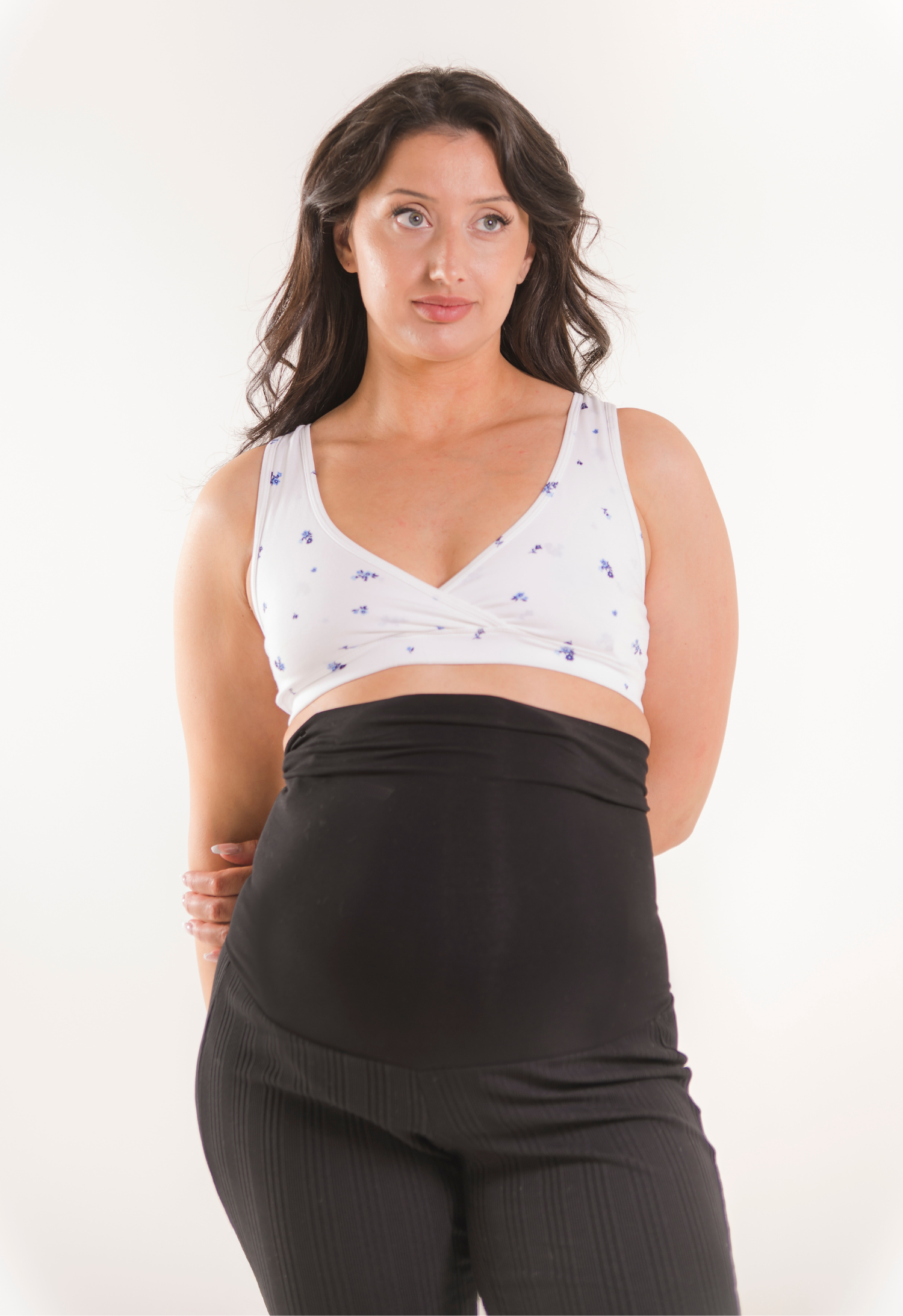 Essential maternity and nursing bra - Flower print gallery