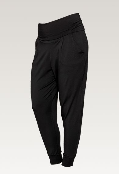 Soft maternity pants - Black1 gallery