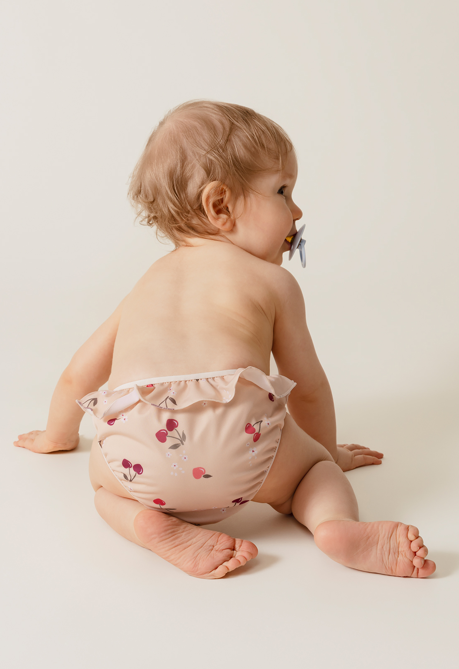 Swim Diaper, Cherry Frill gallery